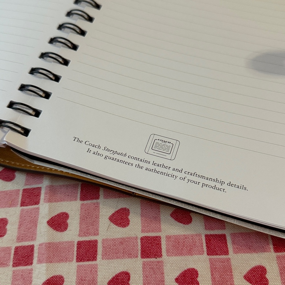 📙 COACH NOTEBOOK 📙 NWT 📙 - Picture 15 of 16